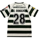 Camiseta del Retrô Sporting I 2002/2003 - TOQUE ME VOY | Espanha S / Sin personalización Otimizado
