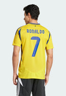Camiseta del Al-Nassr I 2024/2025 - TOQUE ME VOY | Espanha S / Sin personalización / Sin parche Otimizado