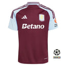 Camiseta del Aston Villa I 2024/2025 - TOQUE ME VOY | Espanha S / Sin personalización / Champions League Otimizado