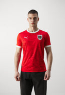 Camiseta del Áustria I 2024/2025 - TOQUE ME VOY | Espanha S / Sin personalización / Sin parche Otimizado