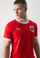 Camiseta del Áustria I 2024/2025 - TOQUE ME VOY | Espanha S / Sin personalización / Sin parche Otimizado