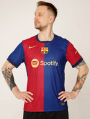 Camiseta del Barcelona I 2024/2025 - Versión del jugador - TOQUE ME VOY | Espanha S / Sin personalización / Sin parche Otimizado