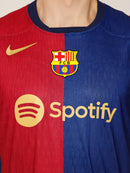 Camiseta del Barcelona I 2024/2025 - Versión del jugador - TOQUE ME VOY | Espanha S / Sin personalización / Sin parche Otimizado