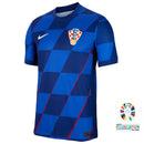 Camiseta del Croácia II 2024/2025 - TOQUE ME VOY | Espanha S / Sin personalización / Eurocopa 2024 Otimizado