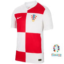 Camiseta del Croácia I 2024/2025 - TOQUE ME VOY | Espanha S / Sin personalización / Eurocopa 2024 Otimizado
