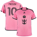Camiseta del Inter Miami I 2024/2025 - Messi 10 - TOQUE ME VOY | Espanha S / Sin parche Otimizado
