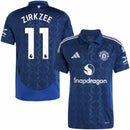 Camiseta del Manchester United II 2024/2025 - Zirkzee 11 - TOQUE ME VOY | Espanha S / Sin parche Otimizado