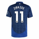 Camiseta del Manchester United II 2024/2025 - Zirkzee 11 - TOQUE ME VOY | Espanha S / Sin parche Otimizado