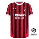 Camiseta del Milan I 2024/2025 - TOQUE ME VOY | Espanha S / Sin personalización / Champions League Otimizado