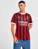 Camiseta del Milan I 2024/2025 - TOQUE ME VOY | Espanha S / Sin personalización / Sin parche Otimizado