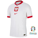 Camiseta del Polônia I 2024/2025 - TOQUE ME VOY | Espanha S / Sin personalización / Eurocopa 2024 Otimizado
