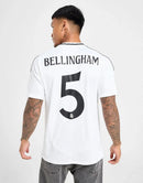 Camiseta del Real Madrid I 2024/2025 - TOQUE ME VOY | Espanha S / Bellingham 5 / Sin parche Otimizado