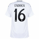Camiseta del Real Madrid I 2024/2025 - Endrick 16 - TOQUE ME VOY | Espanha S / Sin parche Otimizado