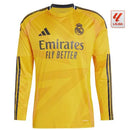 Camiseta del Real Madrid II 2024/2025 - Manga larga - TOQUE ME VOY | Espanha S / Sin personalización / La Liga Otimizado
