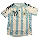 Camiseta del Retrô Argentina I 2006 - TOQUE ME VOY | Espanha S / Sin personalización / Sin parche Otimizado