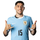 Camiseta Uruguay I 2024/2025 – Versión del Jugador - TOQUE ME VOY | Espanha S / Sin personalización / Sin parche Otimizado
