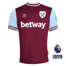 Camiseta del West Ham I 2024/2025 - TOQUE ME VOY | Espanha S / Sin personalización / Sin parche Otimizado