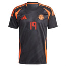 Camiseta del Colômbia II 2024/2025 - Borre 19 - TOQUE ME VOY | Espanha S / Sin parche Otimizado