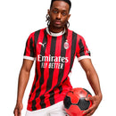 Camiseta del Milan I 2024/2025 - Versión del jugador - TOQUE ME VOY | Espanha S / Sin personalización / Sin parche Otimizado