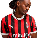 Camiseta del Milan I 2024/2025 - Versión del jugador - TOQUE ME VOY | Espanha S / Sin personalización / Sin parche Otimizado