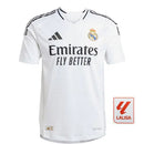 Camiseta del Real Madrid I 2024/2025 - Versión del jugador - TOQUE ME VOY | Espanha S / Sin personalización / La Liga Otimizado