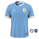 Camiseta Uruguay I 2024/2025 – Versión del Jugador - TOQUE ME VOY | Espanha S / Sin personalización / Copa América Otimizado