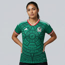 Camiseta México I 2026 – Mujer - TOQUE ME VOY | Espanha S / Sin personalización / Sin parche Otimizado