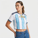 Cropped Argentina I 2026 - TOQUE ME VOY | Espanha S / Sin personalización / Sin Parche Otimizado
