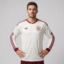 Camiseta España II 2026 Manga Larga - TOQUE ME VOY | Espanha S / Sin personalización / Sin parche Otimizado