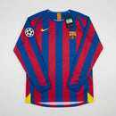 Camiseta Retrô Barcelona I 2006 Manga Larga