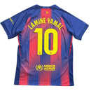 Camiseta Barcelona I 2025/26 – Lamine Yamal 10 - TOQUE ME VOY | Espanha S / Sin parche / Fan Otimizado