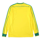 Camiseta Retrô Selección Brasileña I 1998 – Manga Larga - TOQUE ME VOY | Espanha S / Sin personalización Otimizado